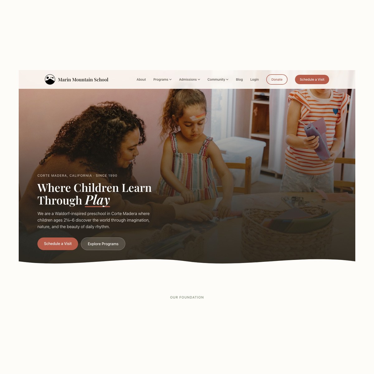 Marin Mountain School: Marin Mountain School